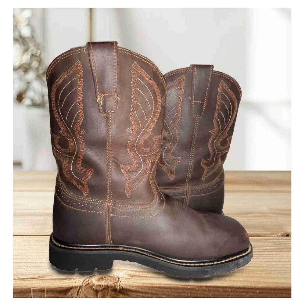 Cody James Mens Waterproof Durable Work Boots